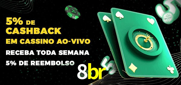 Promoções do cassino ao Vivo 8br